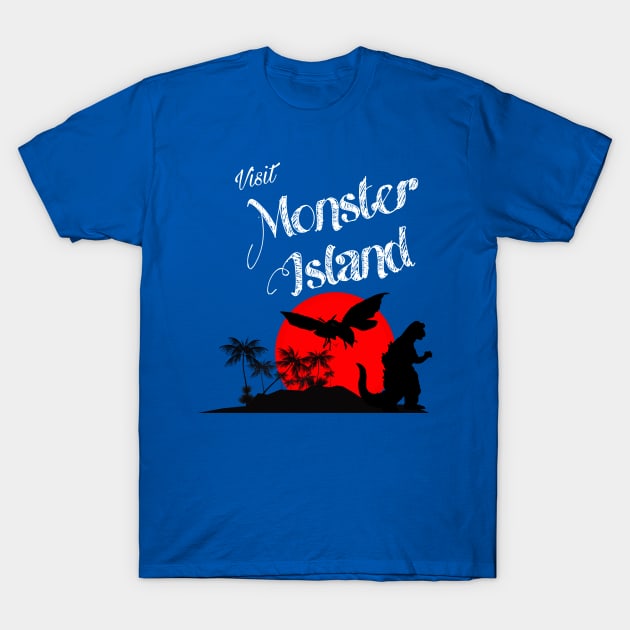 Visit Monster Island T-Shirt by Kaiju Weekly